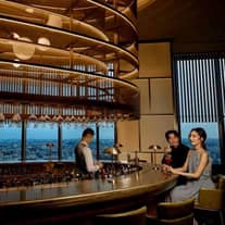 オリジナルモクテル「ヘブンリースパークル」無料試飲