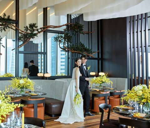【2026年秋】最上階のロケーションを楽しむ貸切ウェディングプラン