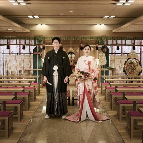 【25年12月迄】最大70万特典◆神前式プラン〈20名112万～〉