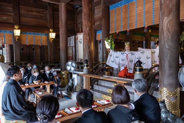 【公式】富士山三島 東急ホテル Privateroom Wedding｜三嶋大社での挙式会食会場