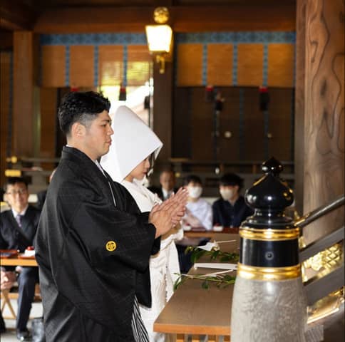 【三嶋大社で家族中心の少人数結婚式】富士山三島 東急ホテル 