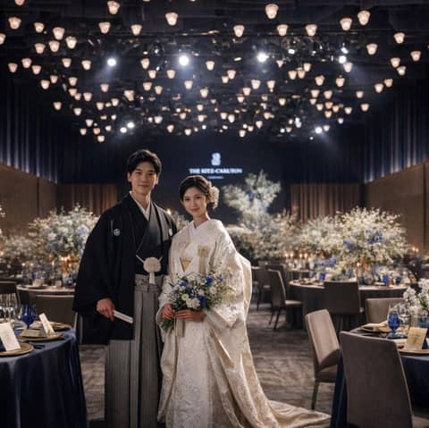 【和婚】蒼の祝宴 ― 静寂と品格が織りなす和の一日 ―