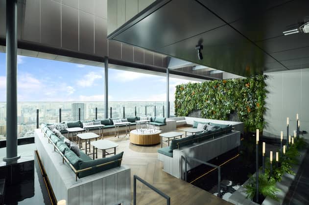 The TRAVELERS HOUSE ROOFTOP BAR